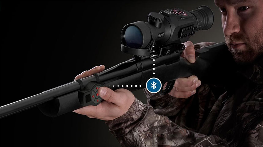 ATN X-TRAC 智能设备 夜视 热成像 瞄准镜 战术蓝牙遥控器